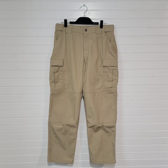 5.11 Tactical Men's Cargo Pants - Tan - Picture 1 of 10
